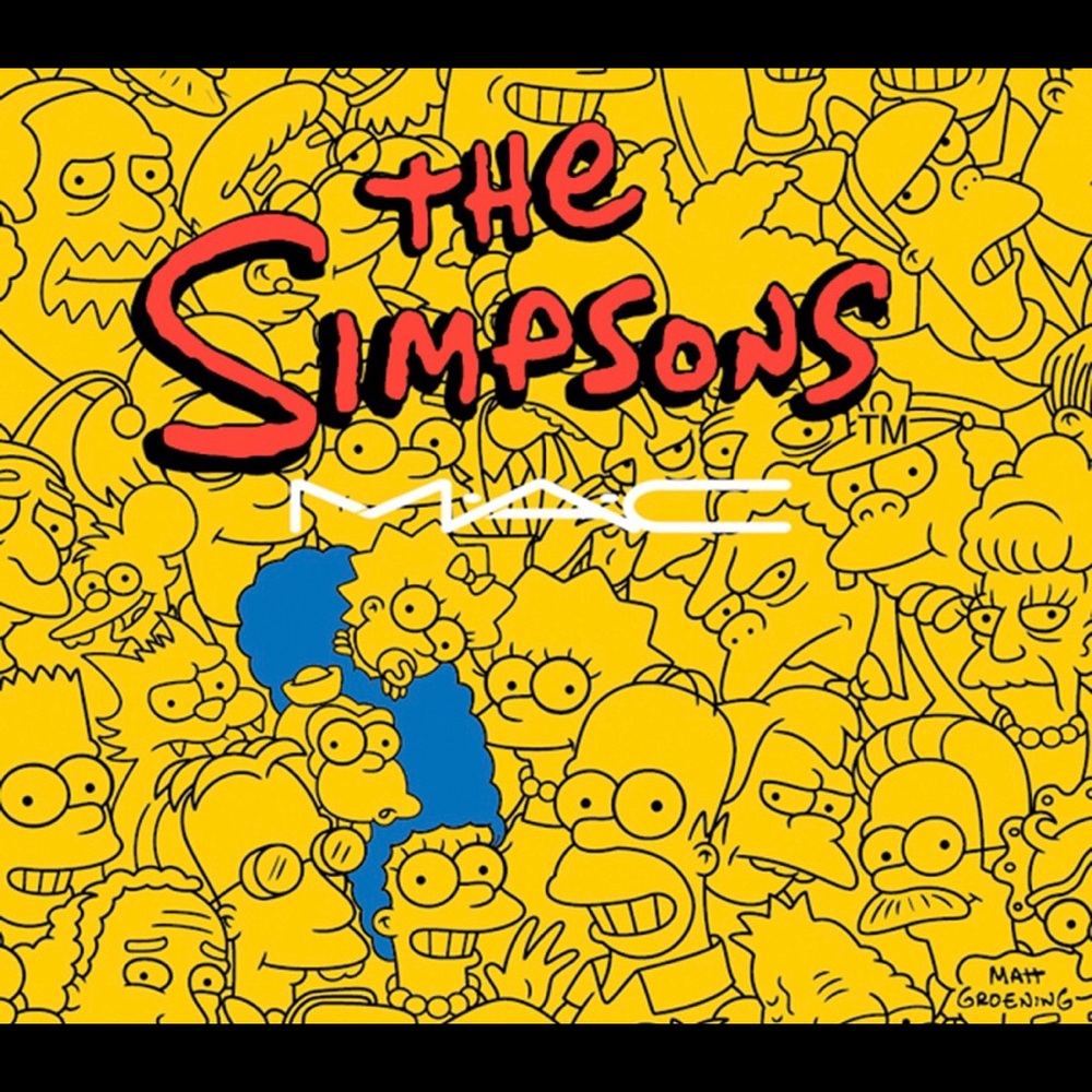 MAC- The Simpsons Tinted Lipglass Lip Gloss